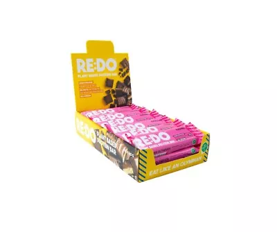 Redo Foods I Protein Bar I Vegan And Nut Free I 18-pack X 60g I Rasberry • $55