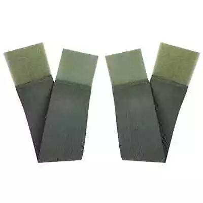 1 Pair Green Elastic Boot Bands USMC Military Blousing Straps • $5.99