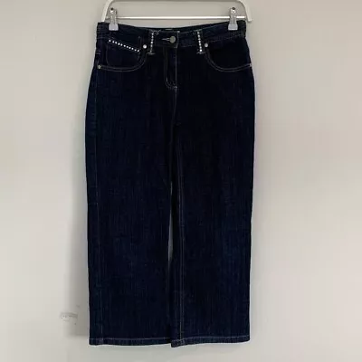 Queenspark Women’s Denim 3/4 Jeans Size 8 • $14.10