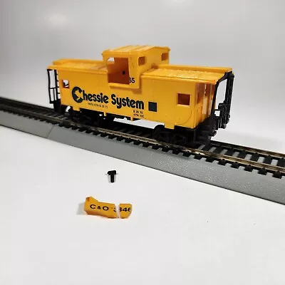 AHM HO Scale Extended Vision Caboose 5485J Chessie System (C&O) #3465 For Parts • $2.99