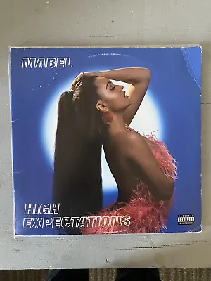 Mabel-High Expectations 2x Vinyl LP (VG+/EX) Limited Blue Vinyl (2019) • $11.99