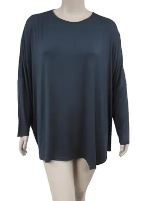 NEW City Chic CCX Ladies Jade Asymm Simple Batwing Top Plus Size XXL 24 #N26 • $29.95