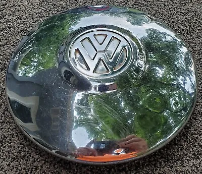 🇺🇲 Vintage Original Volkswagen VW Chrome Dog Dish Hub Cap 10  Inch  Box B • $30