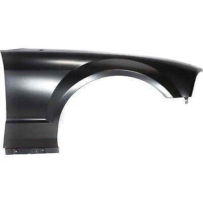 Fender For 2005-2009 Ford Mustang Front Passenger Primed Steel With Antenna Hole • $161.75