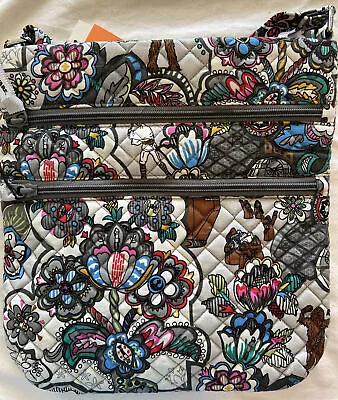 Vera Bradley Star Wars Far Far Away Triple Zip Hipster Bag Purse New Exact • $145