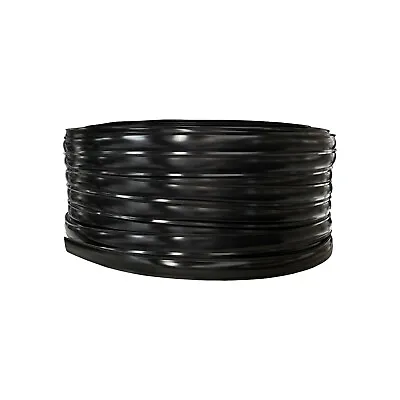 3/4  X 100 Ft BLACK Vinyl Trim Molding Screw Cover RV Boat Camper Trailer 0.75  • $20.95