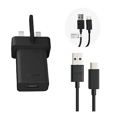 Sony Mains Wall Charger Or Usb Type-c Usb Cable For Xperia 1 Iv 5 Iv 10 Iv Xz3 X • £3.49