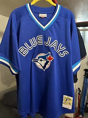 Mitchell And Ness BP Jersey Joe Carter Blue Jays XL New • $59