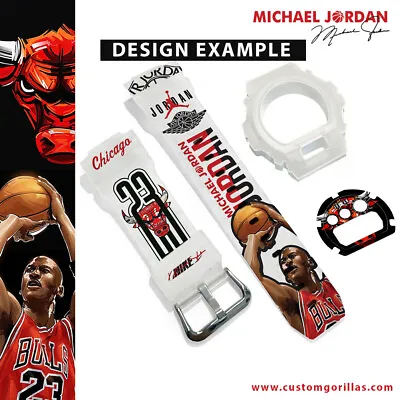 M Jordan Watch Chicago Bulls 23 Custom Design DW 6900 G Shock Watch Men Watch • $184.90