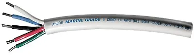 Ancor 155050 14/5 AWG Marine Grade Boat Mast Wire Tinned Copper By The Foot • $1.95