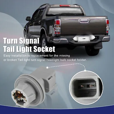 2pc Taillight Brake License Plate Light Socket For Ford F150 F250 F350 F450 F550 • $6.59
