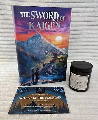 Page & Wick Signed The Sword Of Kaigen A Theonite War Story- M. L. Wang - Candle • £249.99