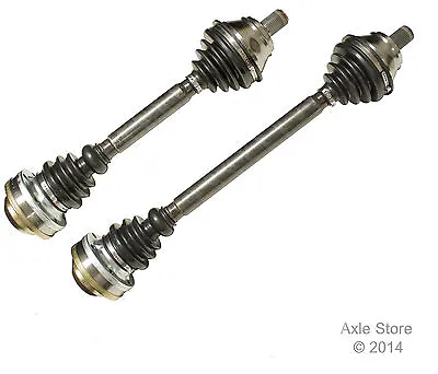 2 Front CV Axles Shafts With Warranty Fit 2.0L EOS Jetta GTi Passat A3 - Pair • $154