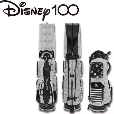  Disney  Golf Japan 2023 Disney 100 Caddy Bag Gray 73220-400-001 9.0 In 4.5 Kg • $596