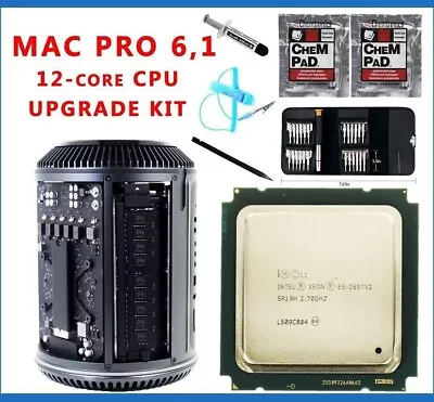 £99.99 • Buy Intel Xeon E5-2697 V2 12 Core CPU For Mac Pro 2013 6.1