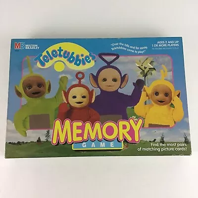 Teletubbies Memory Game Find Matching Pairs Po Dipsy Vintage 1998 Milton Bradley • $39.96