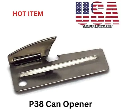 Vietnam WW2 Korea Original P38 CAN OPENER US SHELBY CO JOHN WAYNE USA Made • $3.35