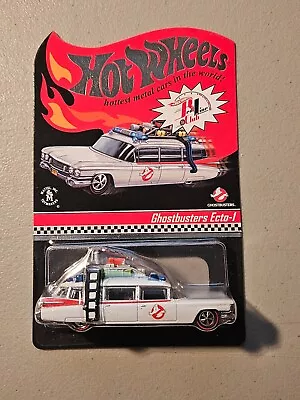 2011 Hot Wheels Red Line Club Ghostbusters Ecto-1 Redlines #3184 Of 6530 • $124.99