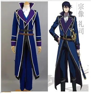 K Anime Project Munakata Reisi Cosplay Kostüm Mantel Cosplay Costume :s • $52.98