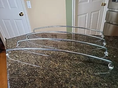 Vintage European Sports Car  LUGGAGE RACK Hot Rod Custom Rat Rod CHROME 4 Bars • $250