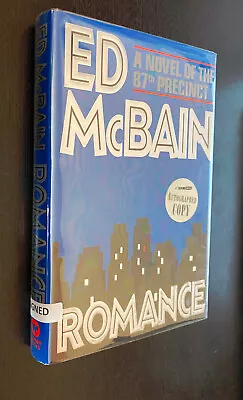 Ed MCBAIN -- Romance -- 1995 SIGNED 1st Edition Hardcover Mystery • $5.99