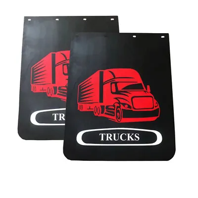 $63 • Buy 2pcs Rubber Mud Flaps Mudguards 24 X30  For Trailer Truck Semi-Truck 