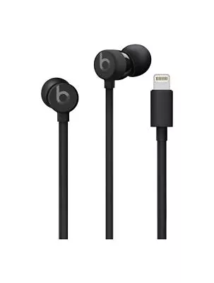 Beats By Dr.Dre UrBeats3 In Ear Wired Headphones Lightning Earphones Black • $64.89