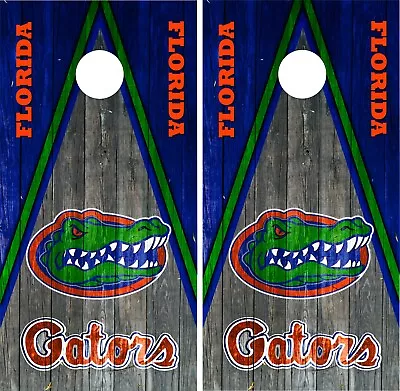 Florida Gators UF College Football Vinyl Sticker Cornhole Board Game Wrap Skin • $49.99