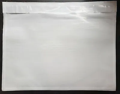 100 - Clear 7  X 5 1/2  Packing List Envelope Invoice Slip Self Seal Pouch 5.5  • $12.99