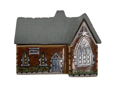 Wade Whimsey On Why Village School House Miniature Building England • $14.99