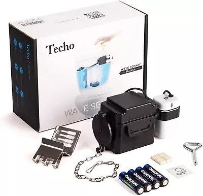 Touchless Toilet Flush Kit With 8” Sensor Range Adjustable Sensor Range And Flu • £95.36