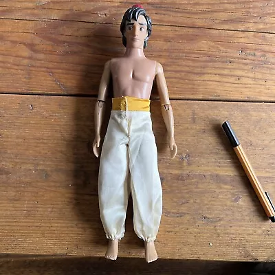 £19.99 • Buy Aladdin Doll 30cm Tall Toy Action Figure Disney Store Official
