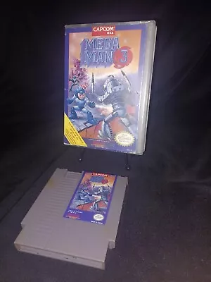 Mega Man 3 - Nintendo Entertainment System (NES 1990) Cut Box Included Tested  • $32.99