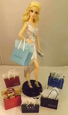Jewelry Miniature Gift/Shopping Bag 4 Barbie DollHouse Silkstone Fashion Royalty • $4