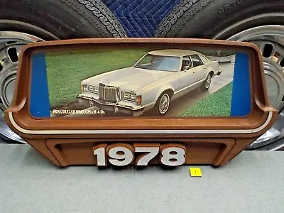 3D Dealership Promo Poster/Dealer Showroom Sign 1978 Mercury Cougar Brougham 78 • $399.99