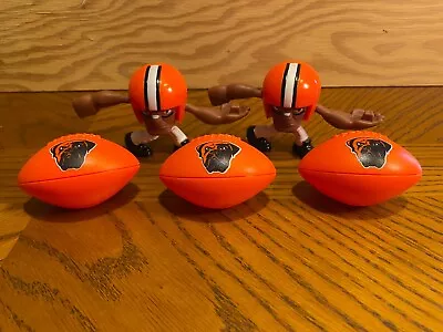 2013 McDonalds NFL Rush Zone (2) Cleveland Browns Figures & (3) Footballs • $8.95