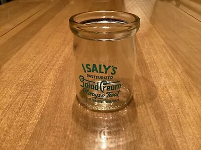 Rare ISALY'S DAIRY Salad Cream Bottle • $30.50