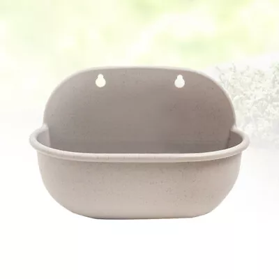  Wall Mount Planter Pots For Plants Ceramic Outdoor Planters Cactus • £16.19