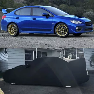 Car Cover Indoor Stain Stretch Dust-proof Custom For Subaru Impreza / WRX / STI • $149.11