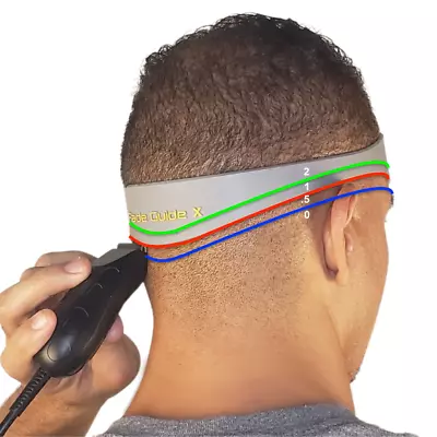 Fade Guide X - Fade Haircut Guide Without The Edges And Neck Template • $17.97