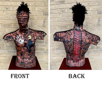 £199 • Buy Steampunk 35  Torso Jewellery Mannequin Apocalypse Metal Effect Unique Art MALE