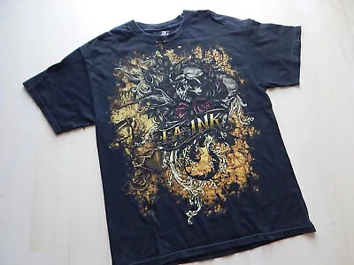 Vintage Y2k La Ink Discovery Tlc Tv Tattoo Show Tee Size Large • $55