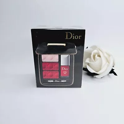 DIOR HOLIDAY COUTURE COLLECTION Lip & Nail Palette Twin Set Colour NISB ~ Red • £40