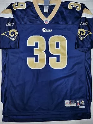 Reebok NFL Los Angeles Rams Jersey 39 Jackson In Blue Size XL • $23.90