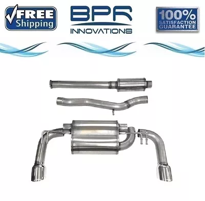 Corsa 304 SS Cat-Back Exhaust System W/Split Rear Exit For Evolution 08-15 14858 • $1463.93