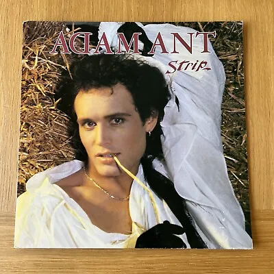 £6.99 • Buy Adam Ant - Strip 1983 Vinyl LP + Inner Sleeve First Press CBS 25705 A1 / B1