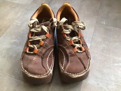 £40 • Buy Art Skyline 590  Womens Brown  Chunky Lace Up Trainers Shoes Size UK 4.