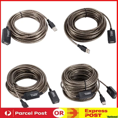 $17.29 • Buy USB 2.0 Male To Female Active Repeater Extension Extender Cable Cord USB Adapter