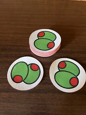 Vintage Mid Century MCM Martini Olives Cocktail Party Contempo Paper Coasters 34 • $6