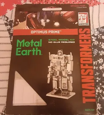 Transformers G1 Optimus Prime Metal Earth Steel Model Kit • $4.99